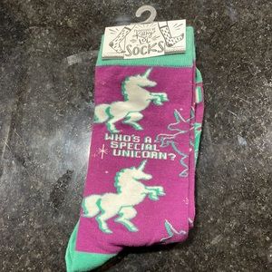 Who’s a special unicorn socks